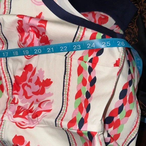 Modcloth Red and White Floral Tunic - Picture 3 of 6